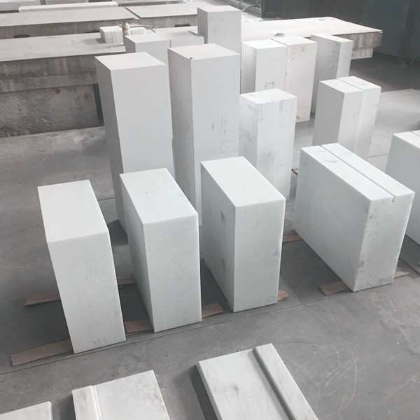 Max 1 SiO2 Content Fused Cast Alpha Beta Alumina Lip Brick for Float Glass Furnaces