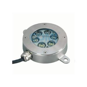 China B4B0616 B4B0618 6 * 2W Single or RGB Color LED Underwater Pool Lights Wall / Surface Mounting with Bracket on sale