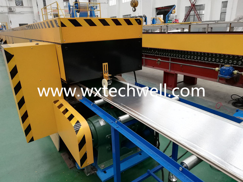 PU Foam Insulated Interior | Exterior Metal Facade Wall Panel Making Machine