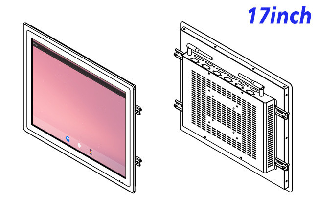 17-Inch Integrated Android Screen for Industrial Equipment and Security Solutions