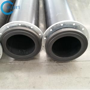 Smooth Flanged UHMWPE Pipe 2 - 12m For Various Applications