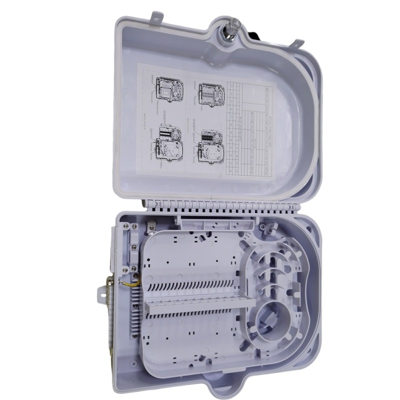 24 Cores Access Terminal Outdoor Waterproof Distribution Box for Durable Fiber Optic