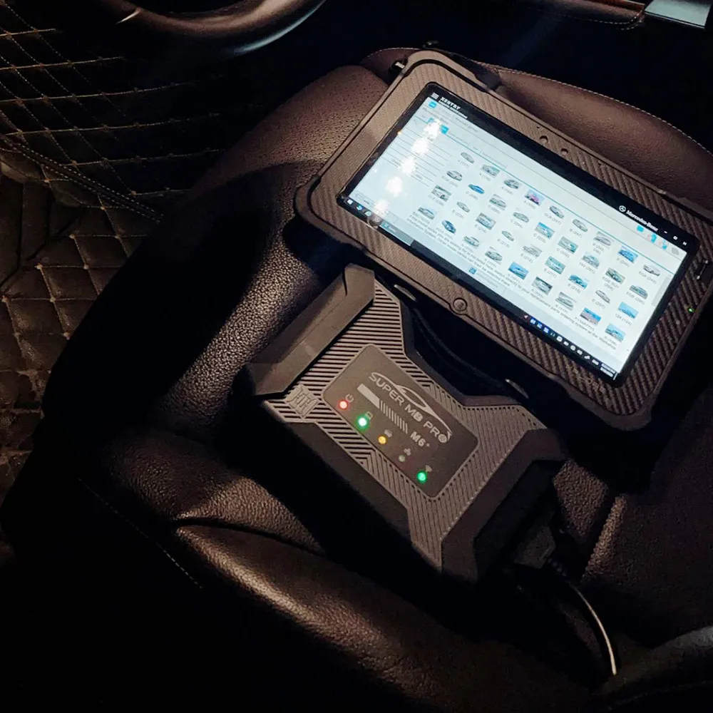 SUPER MB PRO M6 Wireless Star Diagnosis Tool Fit For Benz Car And Trucks Compatible With DOIP, K-line,CAN Low,Can High