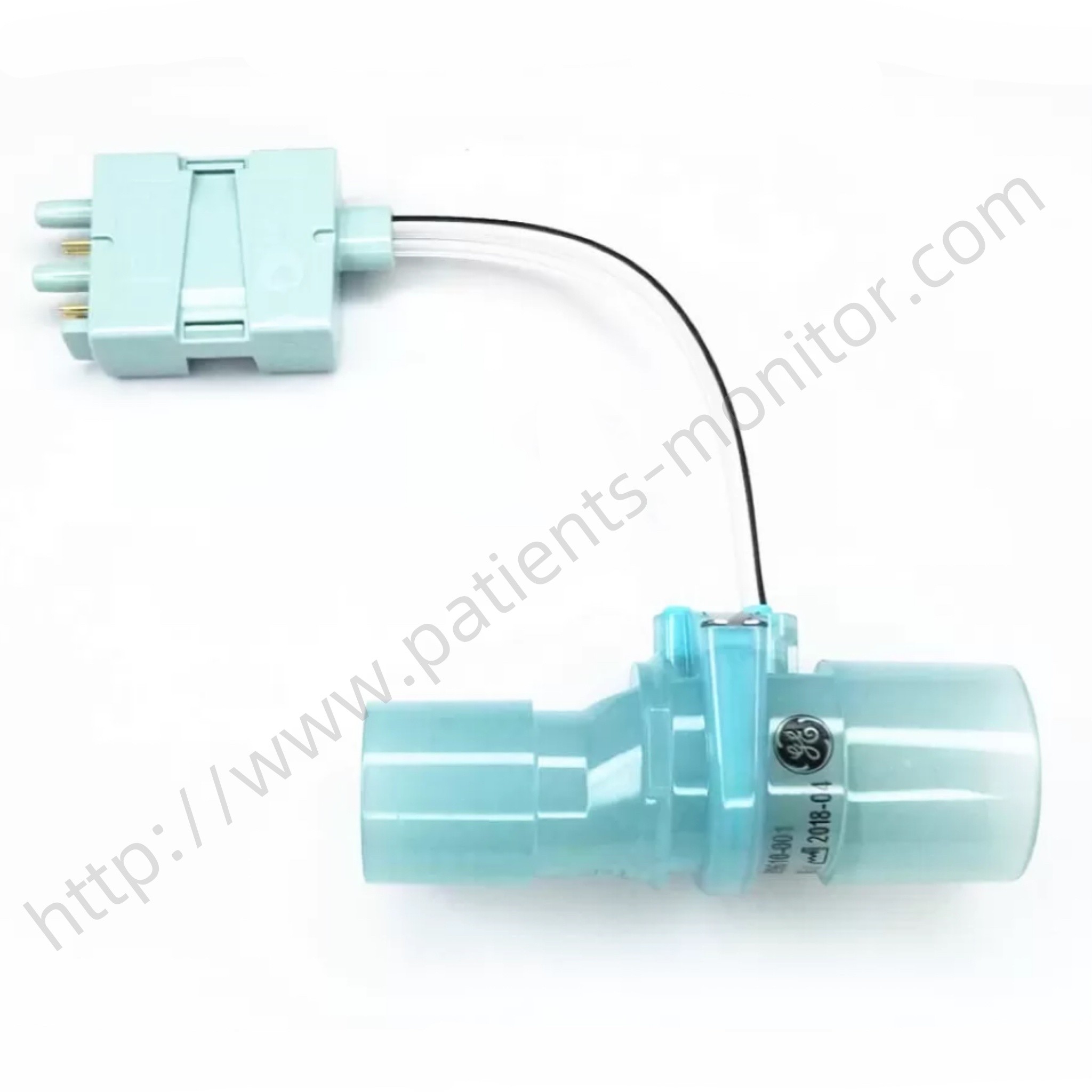 GE Anesthesia Accessories Flow Sensor 2089610-001-S 4 Pin Connector For Medical Equipment Consumables