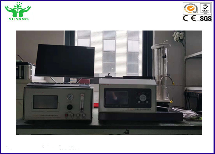 ISO 4589-3 High Temperature Oxygen Index Testing Equipment AC 220V 50 / 60Hz 2A