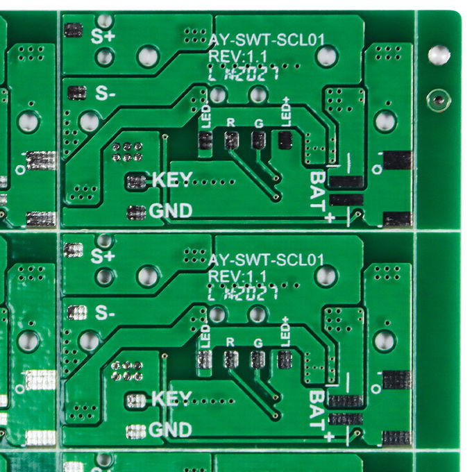 OEM 4 Layer Double Sided OSP FR4 PCB Resin Plug Hole GPS PCB