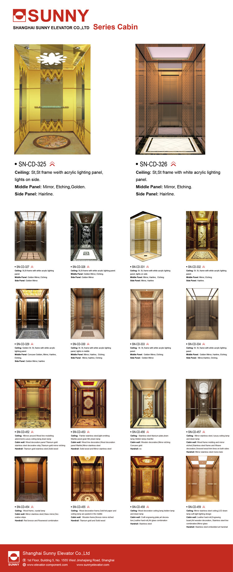 450kg Safe Smooth Operation Low Noise Small Passenger Elevator