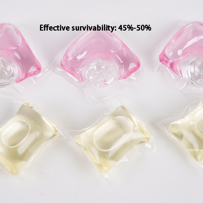 Household Water Soluble Laundry Washing Liquid Capsules Detergent Cleansing Color Protection Fragrance Detergent Capsule