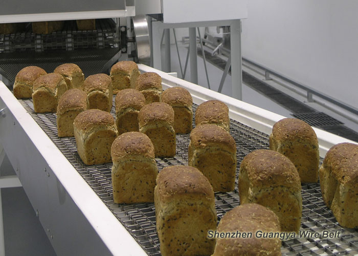 Wear Resistant Honeycomb Stainless Steel Conveyor Belt , Metal Mesh Anti Fractures For Food