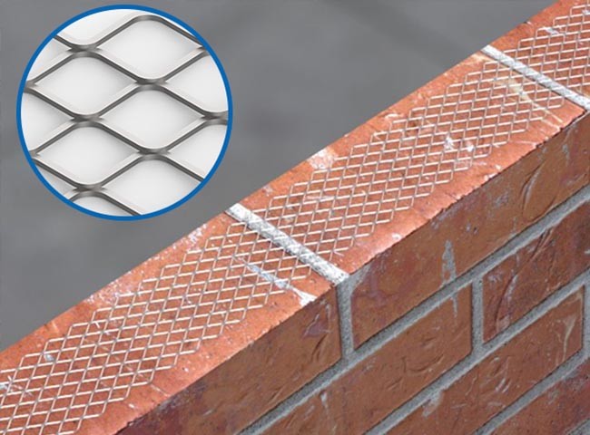 Expanded Metal Brick Reinforcement Mesh With Good Stability For Masonry Reinforcement