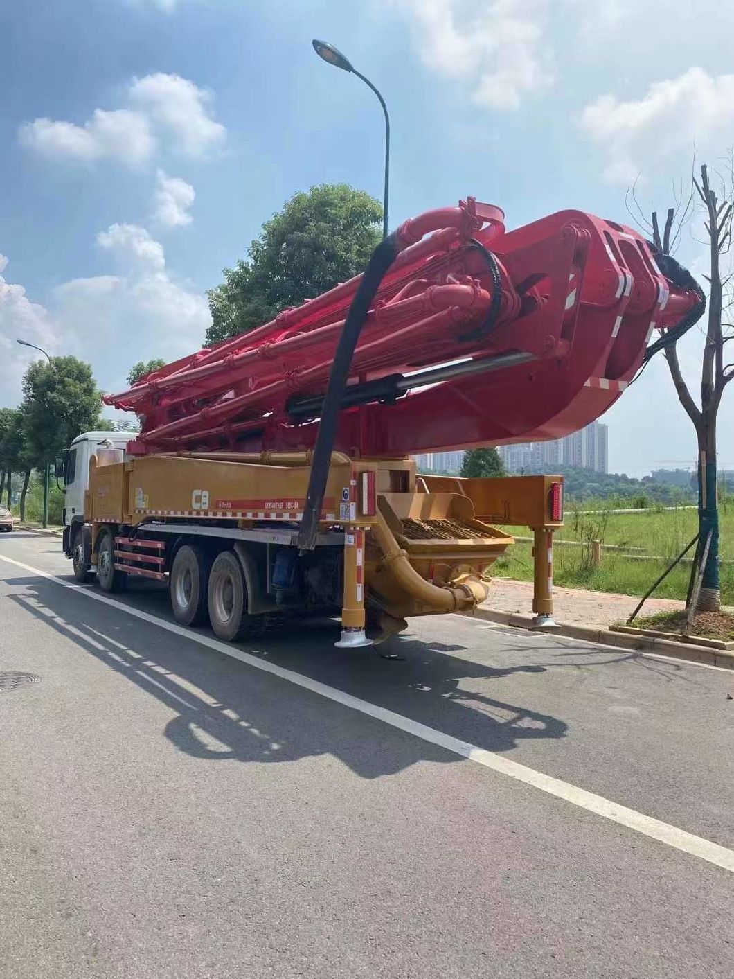2013 Zoomlion Schwing Putzmeister 52m Truck Mounted Concrete Pump