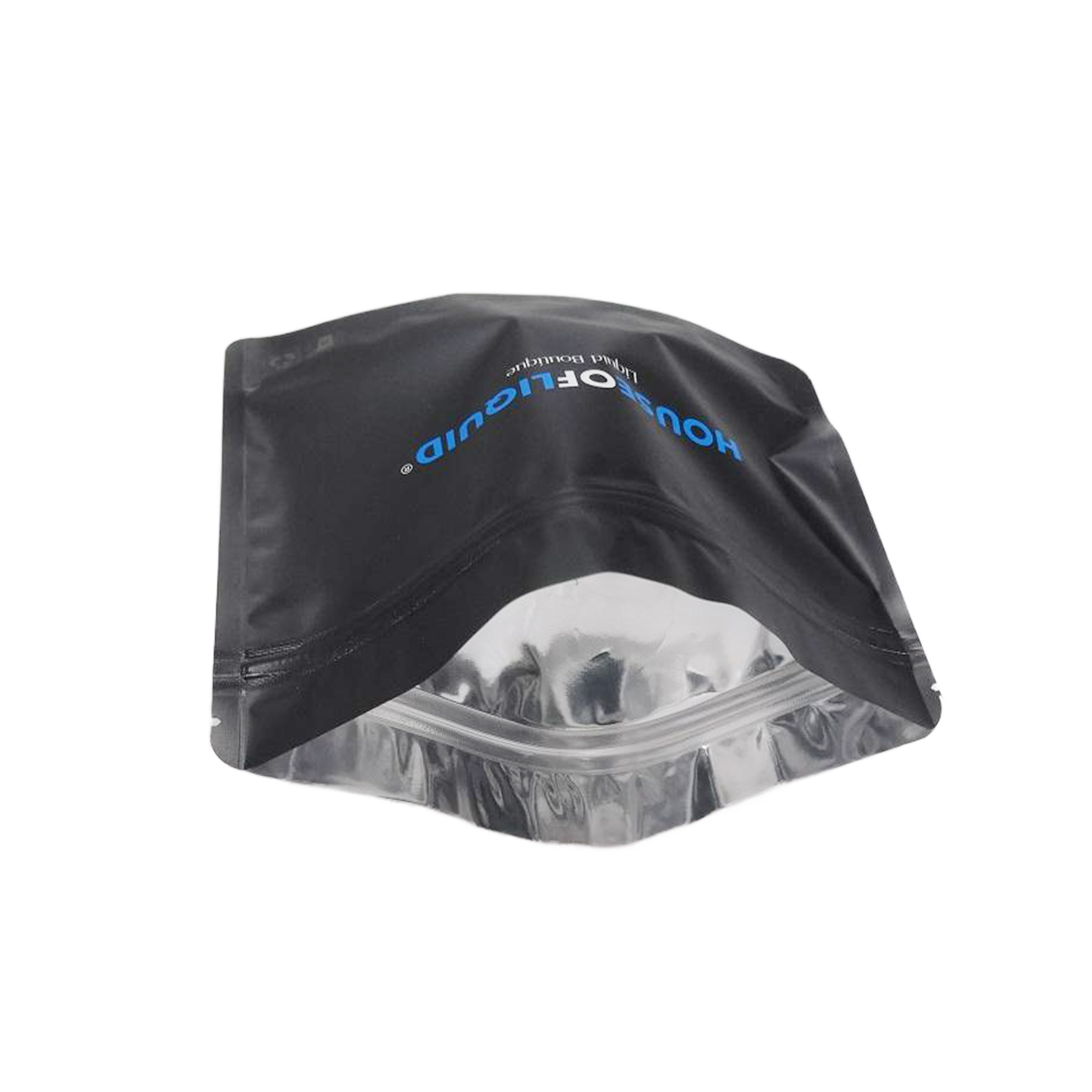 Mylar Stand Up Zipper Bag Smell Proof Pet Food Storage Resealable Stand Up Pouches
