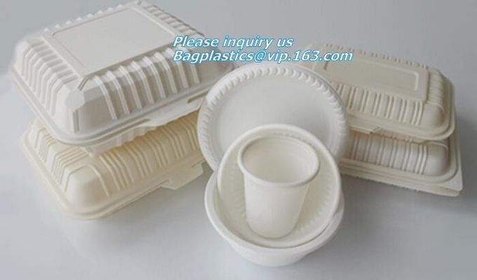 Meal Prep Containers Free Sample Bento Lunch Box Biodegradable Food Container Plastic Wheat Straw Lunch Box bagplastics