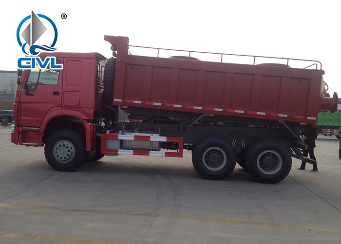 Sinotruk HOWO 6x4 Heavy Duty Dump Truck For Mining 251 - 350hp Horsepower