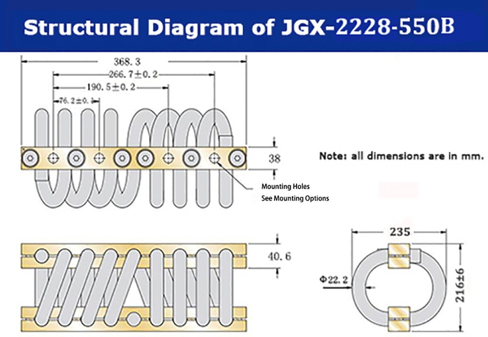 Lightweight Vibration Isolation Solutions For Industrial Applications Weight KG 0.5