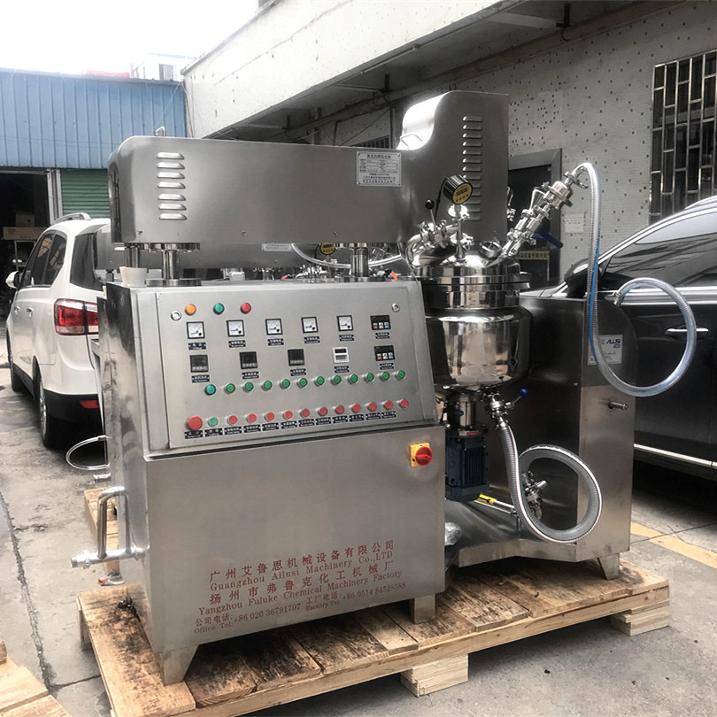 380V/400V Vacuum Emulsifier Mixer , Body Lotion Cream Making Machines Homogenizer