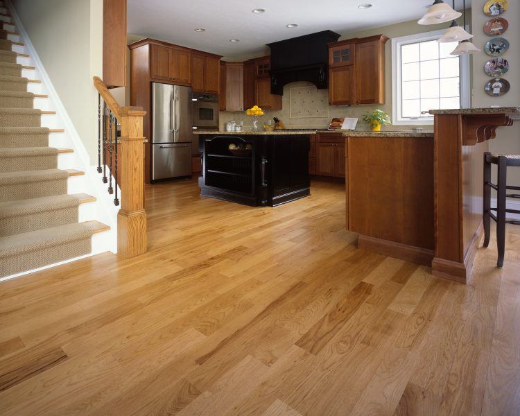 Embossed Brushed Laminate Flooring TAP GO Decor Wood Floor Click System Square Edges