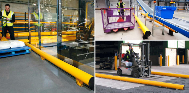 MM Safety Barrier Warehouse flexible anti-collision system  FS-2023A
