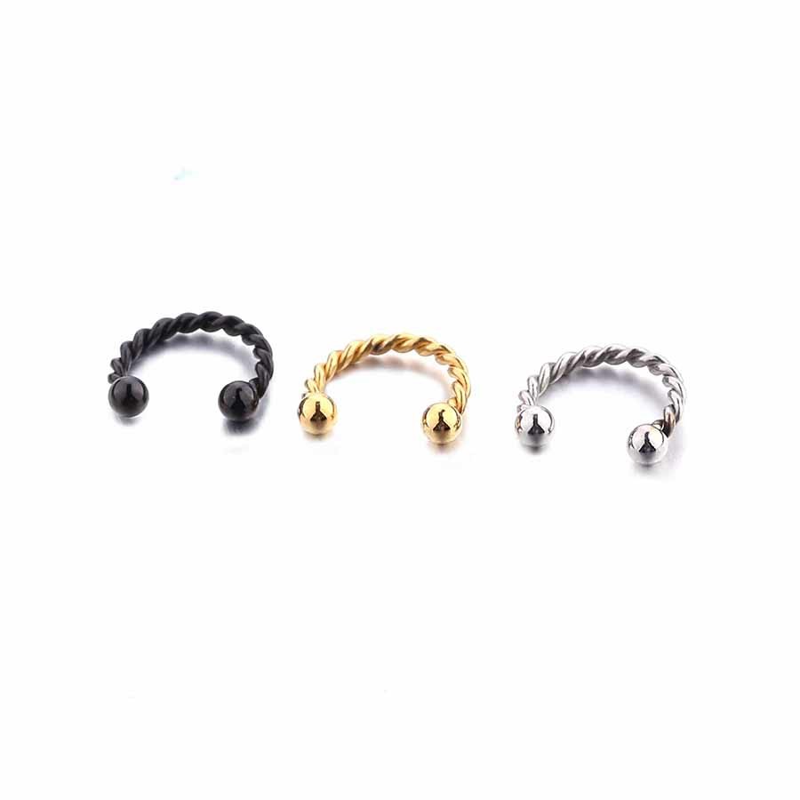 Fashion Jewelry Star Nose Studs Rings Pin Body Piercing Jewelry