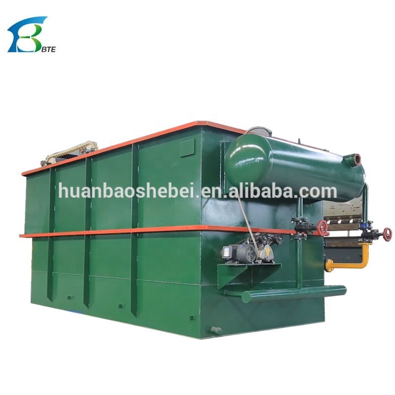 1-500m3/h Capacity Dissolved Air Floats for Dependable Sewage Solid-Liquid Separation