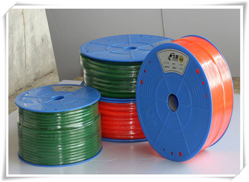 Tensile Strength Breaking elongation Green Polyurethane Round Belt for Industry Machines