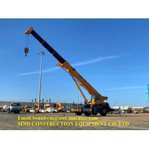 China Rough Terrain 100t Telescopic Truck Crane With Cummins Engine on sale