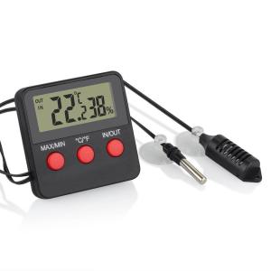 China DTH-74 Digital Thermometer Hygrometer With Dual Sensors, Humidity Temperature Gauge For Fish Tank, Brooding on sale China DTH-74 Digital Thermometer Hygrometer With Dual Sensors, Humidity Temperature Gauge For Fish Tank, Brooding on sale