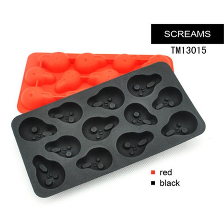 Eco-friendly homemade ice cream rolls maker Soft Certified Custom Logo popsic Reusable Silicone Ice Cube Tray