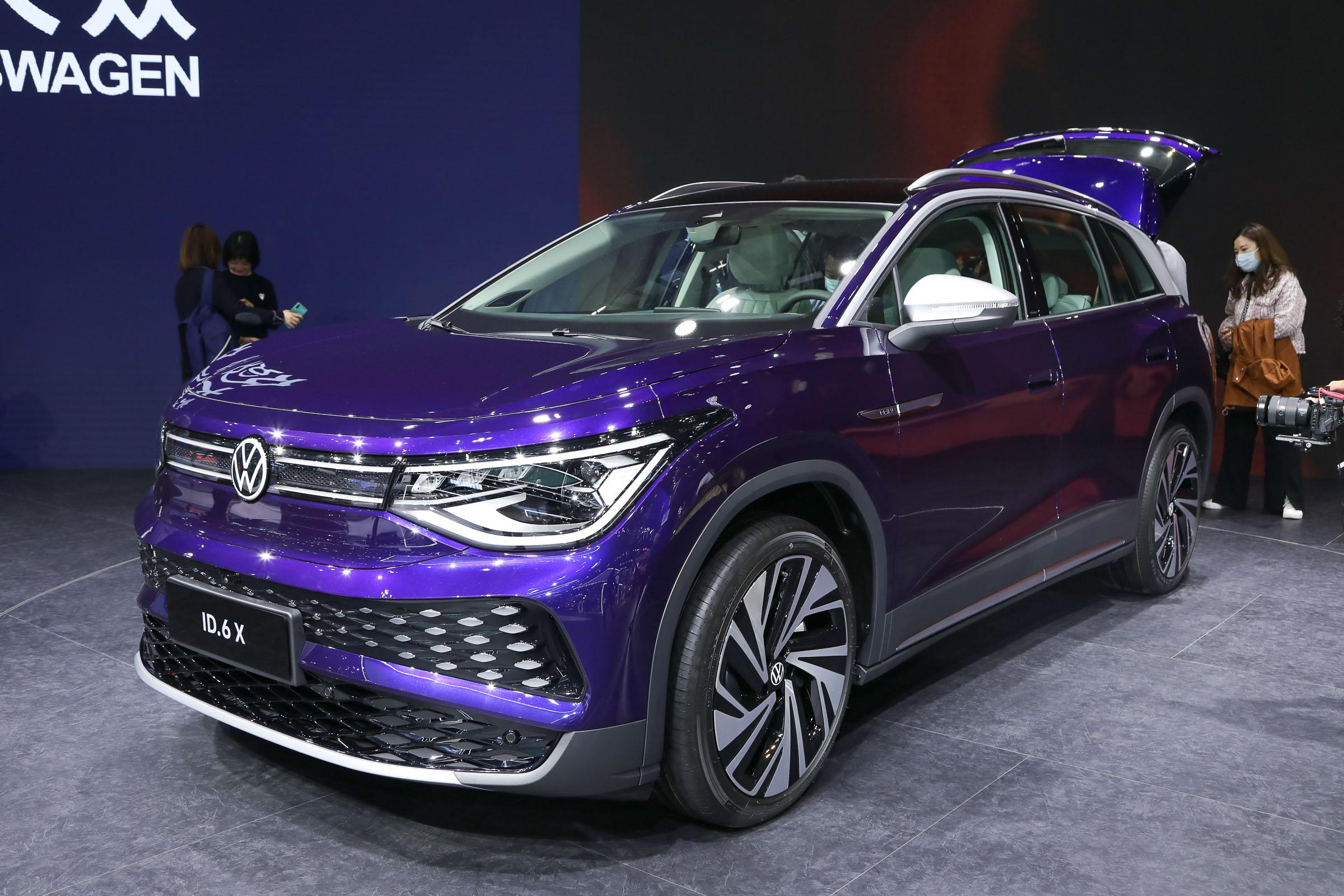 2022 ID6X Crozz Pro Prime Electric Car 6 or 7 Seats 100% Electric VW Auto ID.6 Energy Vehicles with 132kW Maximum Power