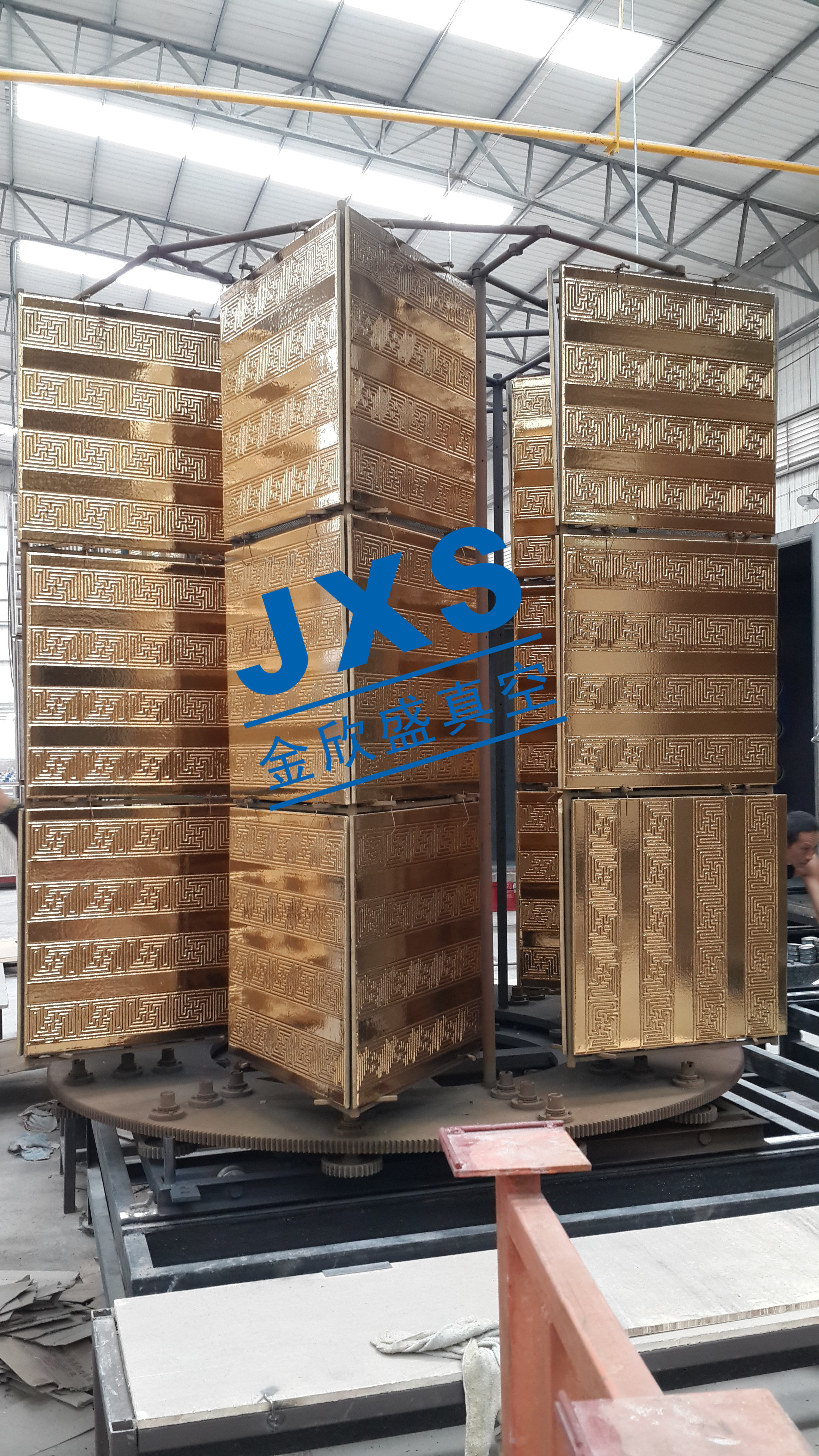 Ceramic Tile Gold Chrome PVD Machine