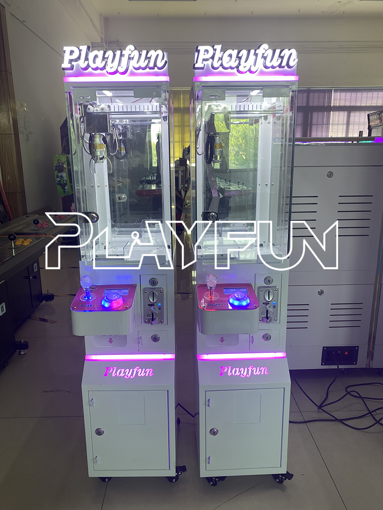 Playfun Platform Hot Coin Operated Claw Crane Machine Mini Claw Machine Claw Machine Plush Toys