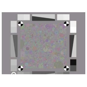 Dead Leaves Target – Colored YE0276 Texture Loss Analysis Resolution Test Chart