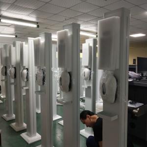 2 In 1 Metal Detector Walk Through Body Temperature Measurement Gate With Face