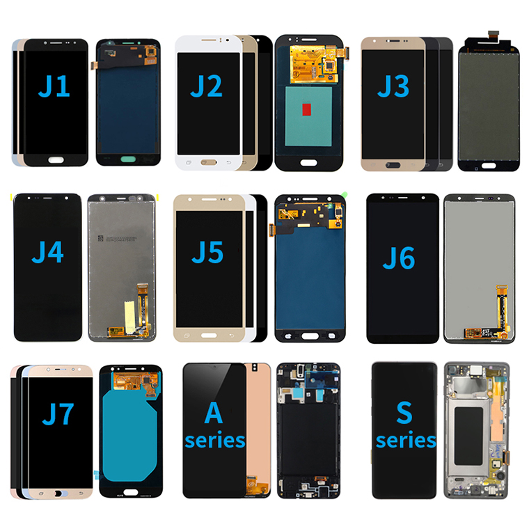 OEM TFT Cell Phone LCD Screen For SAM J1 J120 J2 J4 J5 J5 J6 J7 J8