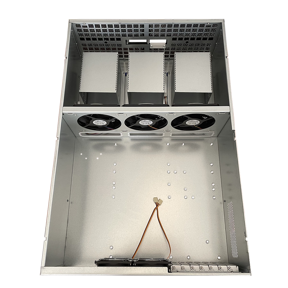 Server Rack Computer Case Electronic Distribution Box Aluminum Metal Shell