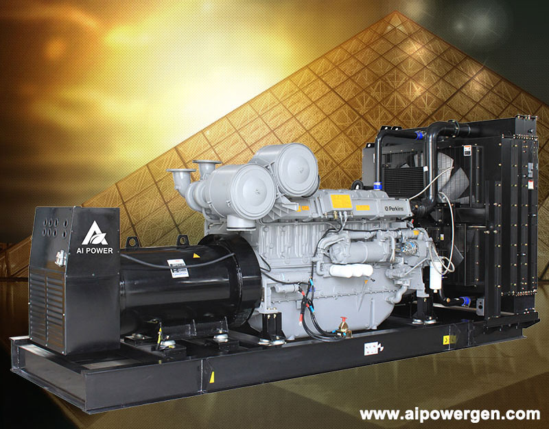 1mw Electrical Power Generator With UK Perkins Engine 4008TAG2A Diesel Generator 1250kva