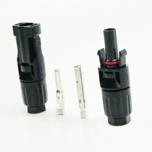  6KV Test Voltage Copper Tin-plated Solar Panel Connectors with Customized Length for Reliable Electrical Connection Manufactures