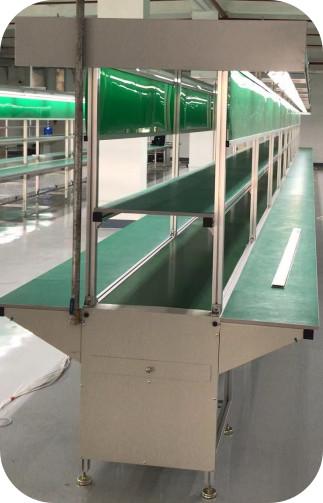 Industrial Assembly Line Conveyor Belt System Semiconductor Production Line