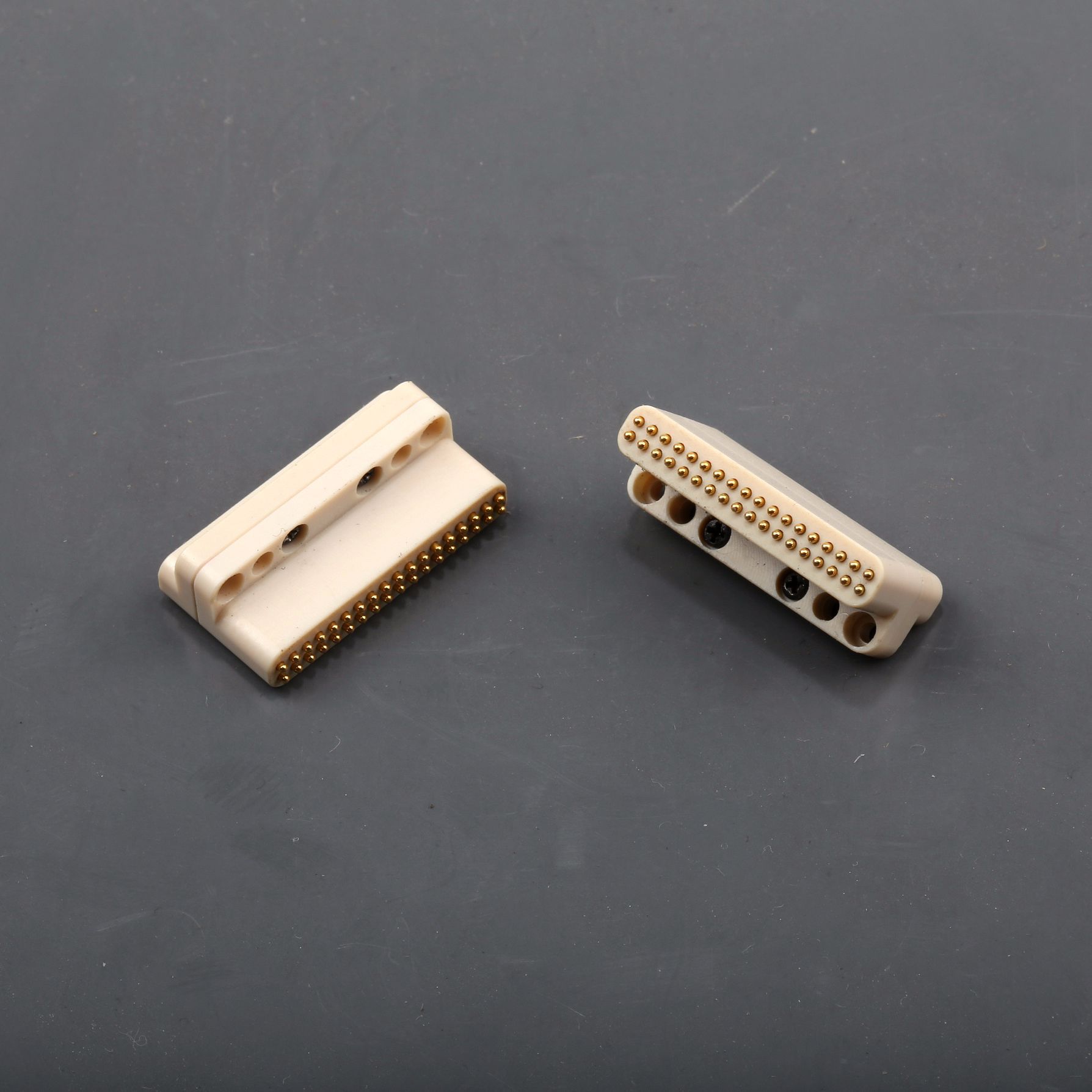 Custom Design Peek Parts , Machining Small Pogo Pins 0.01mm Tolerance