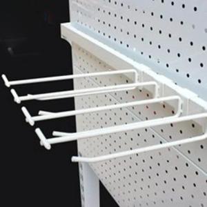 Supermarket Gondola Display Shelf Metallic Rack Adjustable Shelf Height