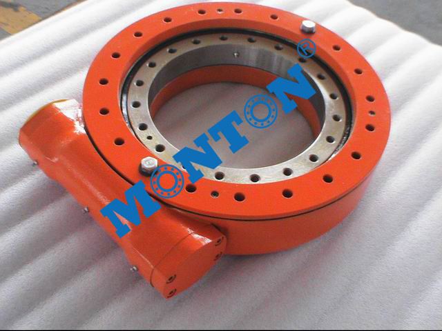 High Speed Stacker Reclaimer Worm Gear Slew Drive For Mobile Crane W14