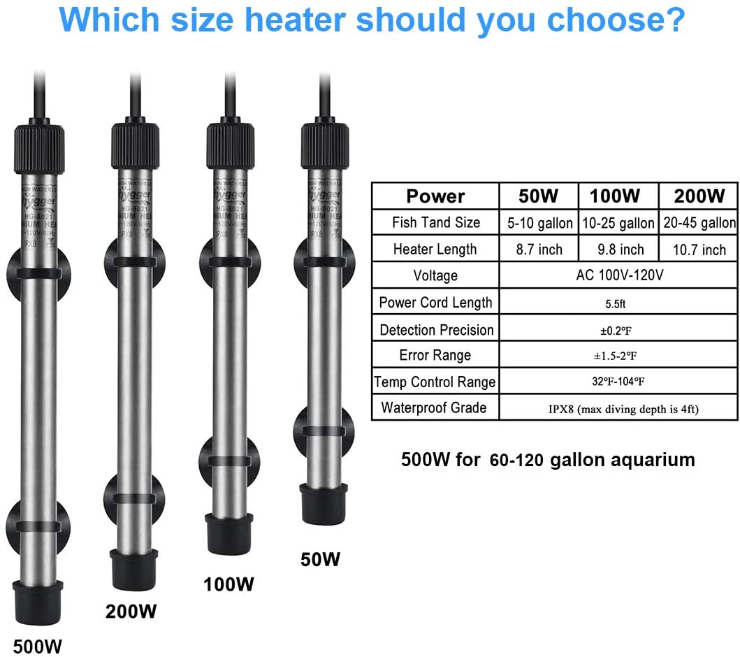 Saltwater Hygger Aquarium Heater