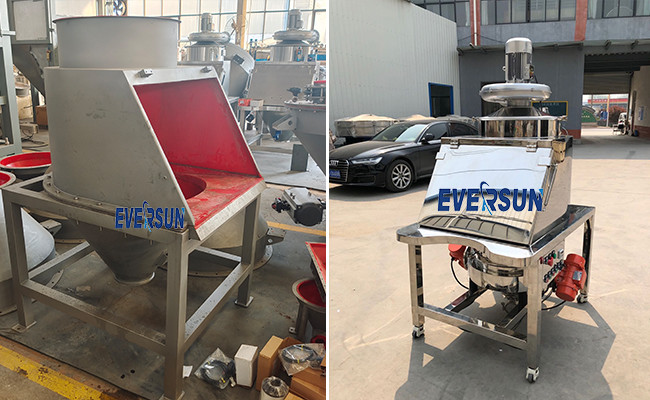 Heavy-Duty Bag Emptying System Sack Dumping Station For Powder Particle Transfer
