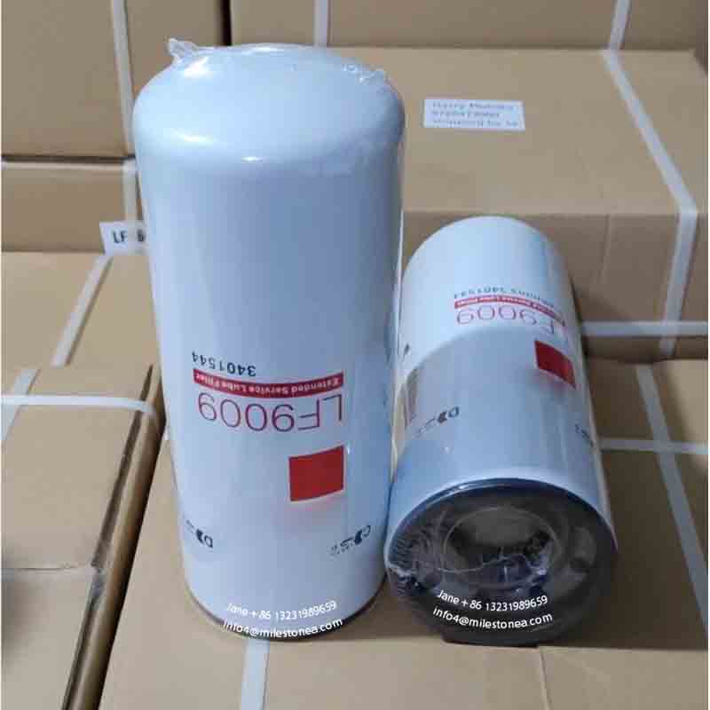 Construction Equipment Machine Oil Filter LF9009 excavator filter