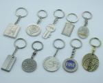 Fashion beautiful and promotional Zinc alloy metal keyrings