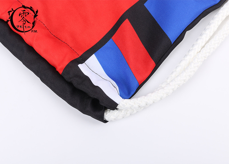 Russia Rucksack Printed Drawstring Backpack Bag Shoulder Gym With Logo