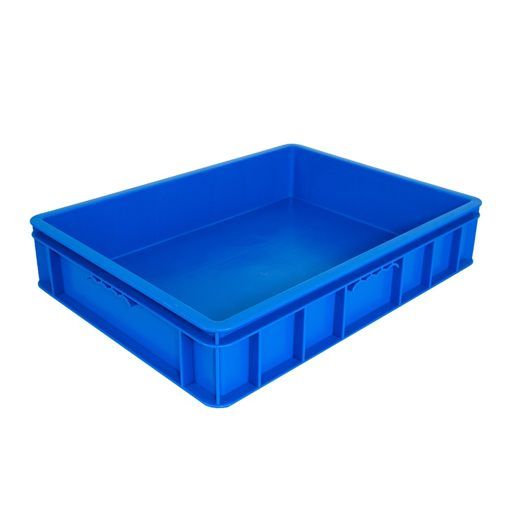 Plastic Transport Solid Box for Food Mobile Turnover Customized Color Assortment