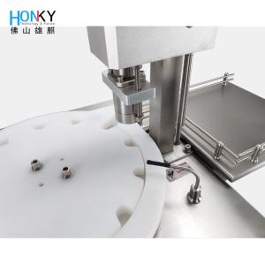 Desktop 5ml Vial Liquid Automatic Filling And Capping Machine With Air Crimping