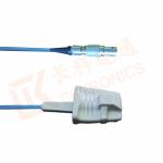 CRITIKON Spo2 Probe Sensor 7 Pin Reusable SpO2 Sensor Adult Silicone Soft Tip