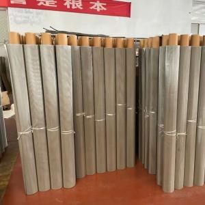 Bright Silver 304 Stainless Steel Wire Mesh Filter Round Disc 1 - 5 Layers